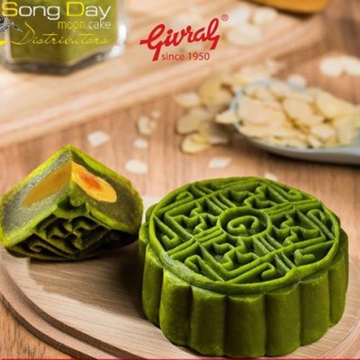 Bánh Trung thu  trà xanh 