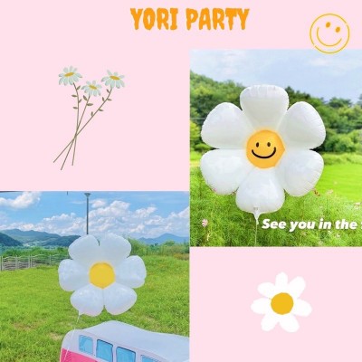 BONG BÓNG HOA CÚC MẶT CƯỜI