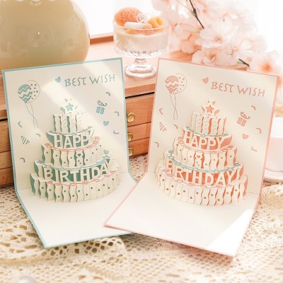 THIỆP CHÚC MỪNG SINH NHẬT 3D