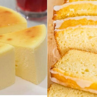 Bánh bông lan sữa chua hấp